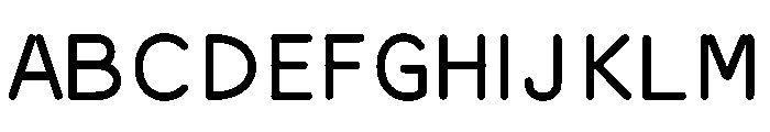 Myfont Font UPPERCASE