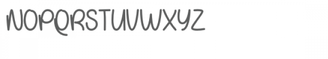 My Happy Ending Font UPPERCASE