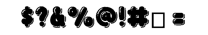 MZ BUBBLE WORLD Font OTHER CHARS