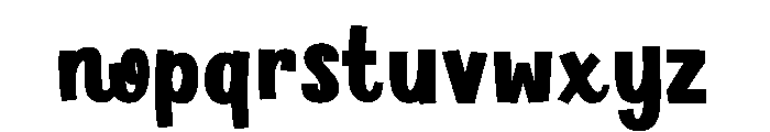 MZ Golden Moments Font LOWERCASE