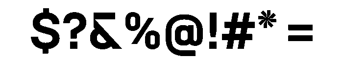 N27 Bold Font OTHER CHARS