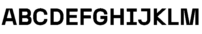 N27 Bold Font UPPERCASE