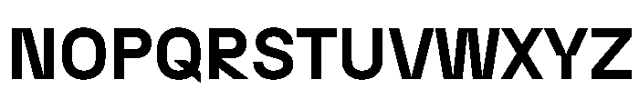 N27 Bold Font UPPERCASE