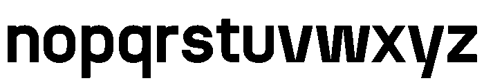 N27 Bold Font LOWERCASE