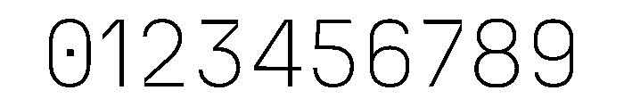 N27 ExtraLight Font OTHER CHARS