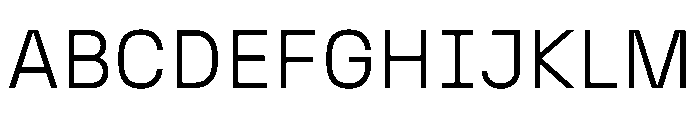 N27 Light Font UPPERCASE