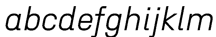 N27 LightItalic FONT