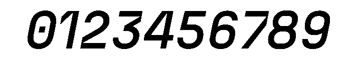N27 MediumItalic Font OTHER CHARS
