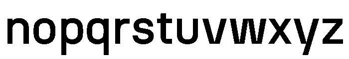 N27 Medium Font LOWERCASE