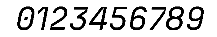 N27 RegularItalic Font OTHER CHARS