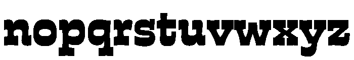 Naatak Devanagari Black Font LOWERCASE