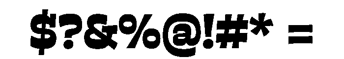 Naatak Latin Black Font OTHER CHARS