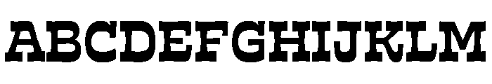 Naatak Malayalam Bold Font UPPERCASE