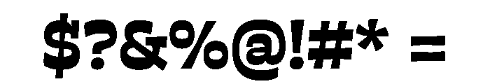Naatak Malayalam ExtraBold Font OTHER CHARS