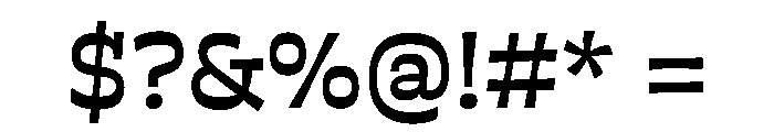 Naatak Malayalam Medium Font OTHER CHARS