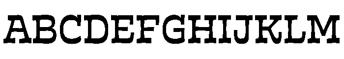 Naatak Malayalam Medium Font UPPERCASE