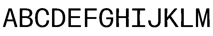 Nagel Variable Medium Font UPPERCASE
