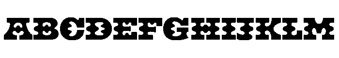 Namioto XBold Font UPPERCASE