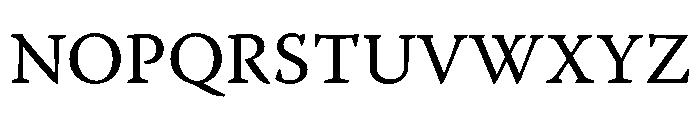 Narkiss Text Variable Regular Font UPPERCASE