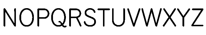 National Park Light Font UPPERCASE