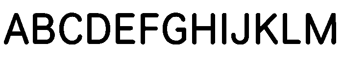 National Park Medium Font UPPERCASE