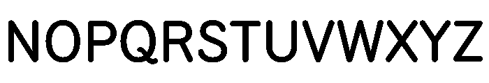 National Park Medium Font UPPERCASE
