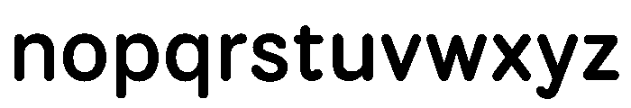 National Park SemiBold Font LOWERCASE