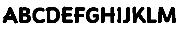 Nawin Arabic Heavy Font UPPERCASE