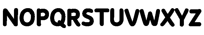 Nawin Arabic Heavy Font UPPERCASE