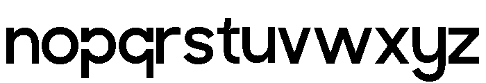 NAFISO-Regular Font LOWERCASE
