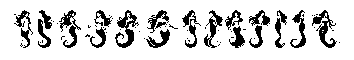 NAMIMI Regular Font UPPERCASE
