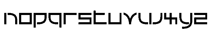 NAMONJO-Regular Font LOWERCASE