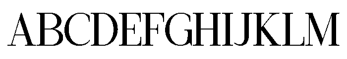 NASTA CREME-Regular Font UPPERCASE