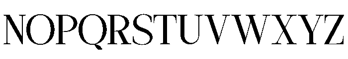 NASTA CREME-Regular Font UPPERCASE