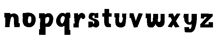 NATIVE Font LOWERCASE