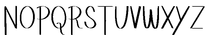 Naamah Font UPPERCASE