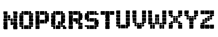 Naba Regular Font UPPERCASE