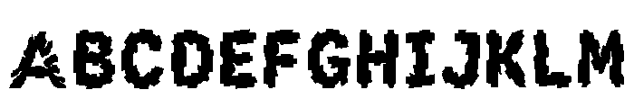 Nabil Regular Font UPPERCASE