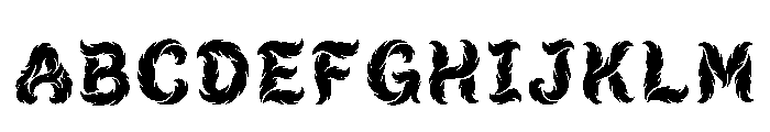 Naci Regular Font UPPERCASE