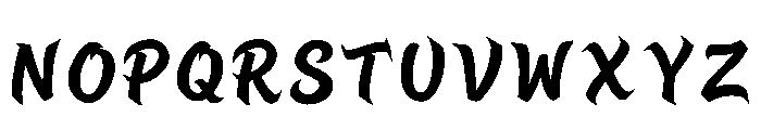 Nada Regular Font LOWERCASE