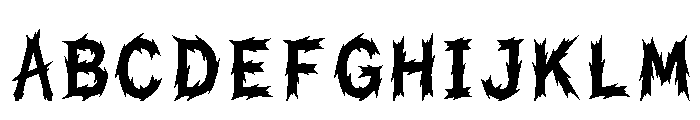 Nadi Regular Font UPPERCASE