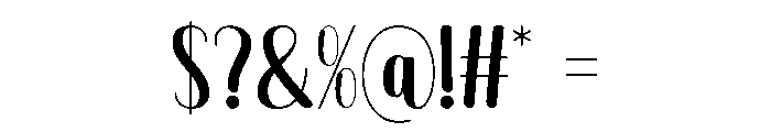 Nadyna Font OTHER CHARS