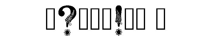 Nael Regular Font OTHER CHARS