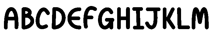 Naetasha Font UPPERCASE