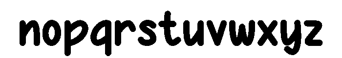 Naetasha Font LOWERCASE