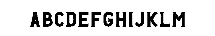 Nafa Grunge Regular Font UPPERCASE