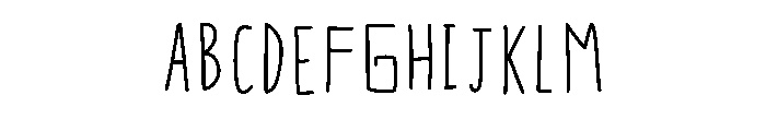 Nafia Regular Font UPPERCASE