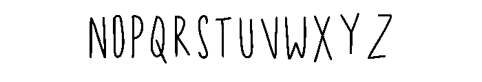 Nafia Regular Font UPPERCASE