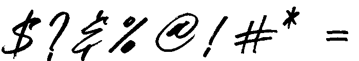 Nafigator Black Regular Font OTHER CHARS