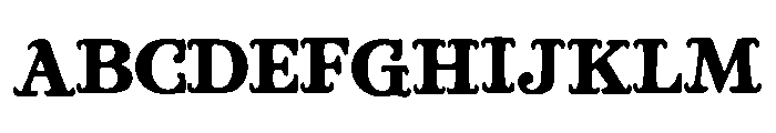 Nageia Font UPPERCASE